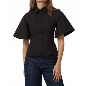 NEW GILNER FARRAR carine blouse in black